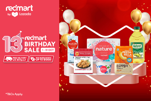 Redmart new user promo online